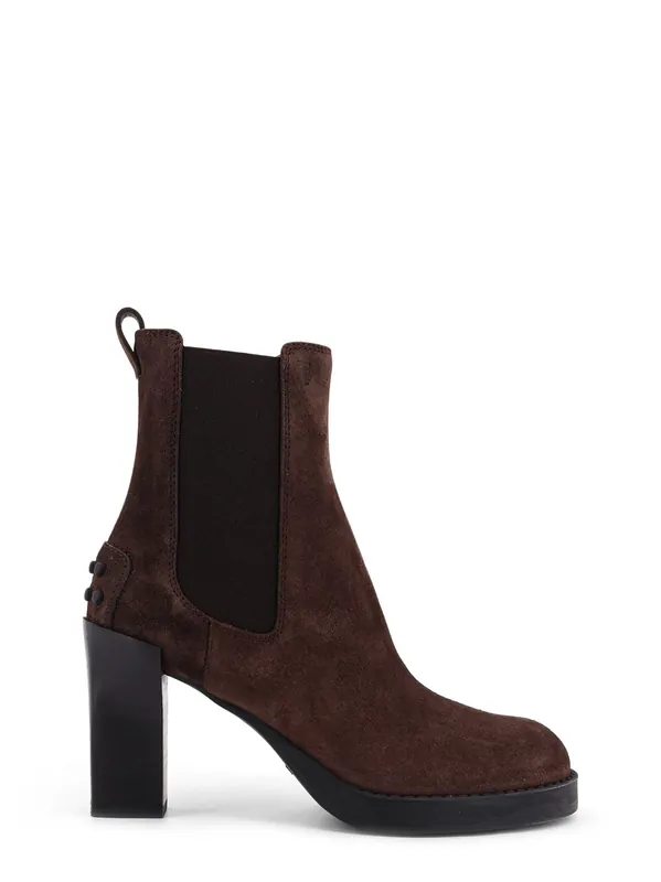 Suede Ankle Boots - Tod's