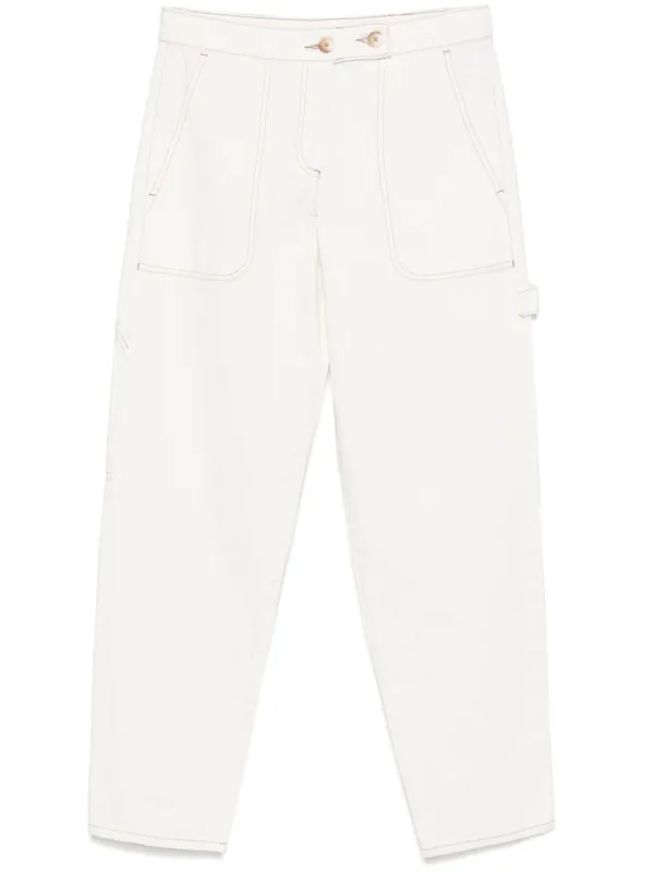 Cotton Trousers - Emporio Armani