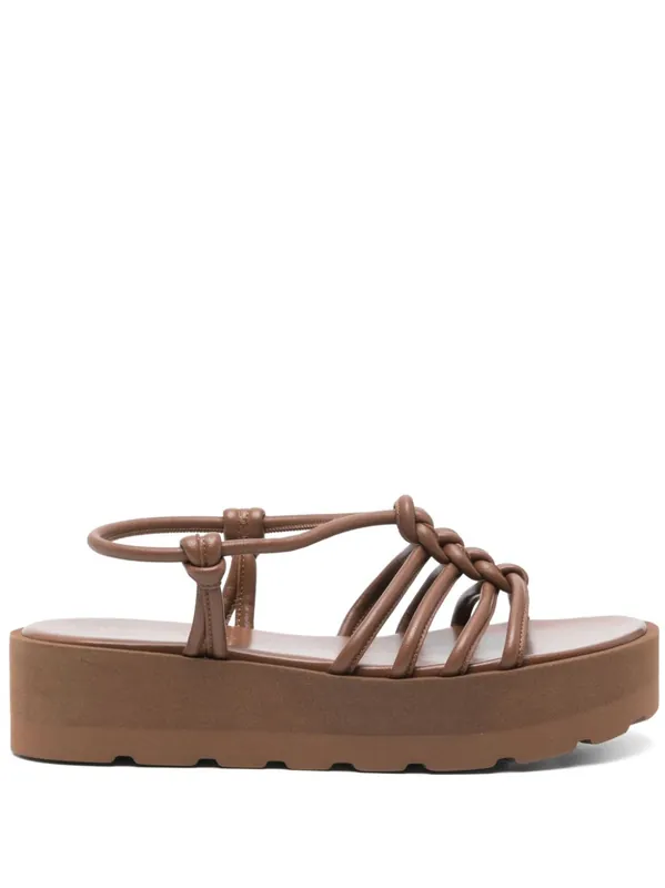 Hebe Leather Sandals - Gianvito Rossi