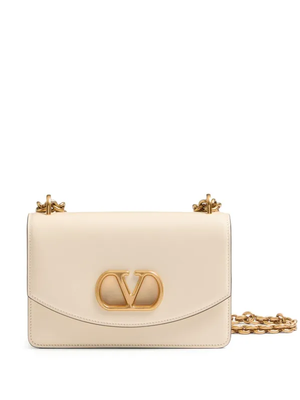 Vain Small Leather Shoulder Bag - Valentino Garavani