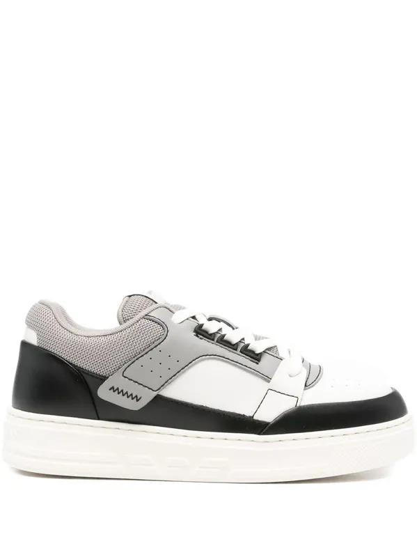 Leather Sneakers - Emporio Armani Exclusive
