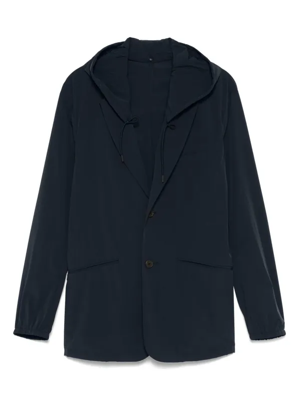 Nylon Hooded Blazer Jacket - Emporio Armani Exclusive
