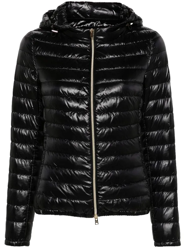 Nylon Short Down Jacket - Herno