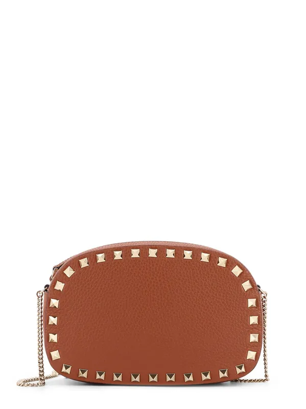 Rockstud Leather Shoulder Bag - Valentino Garavani