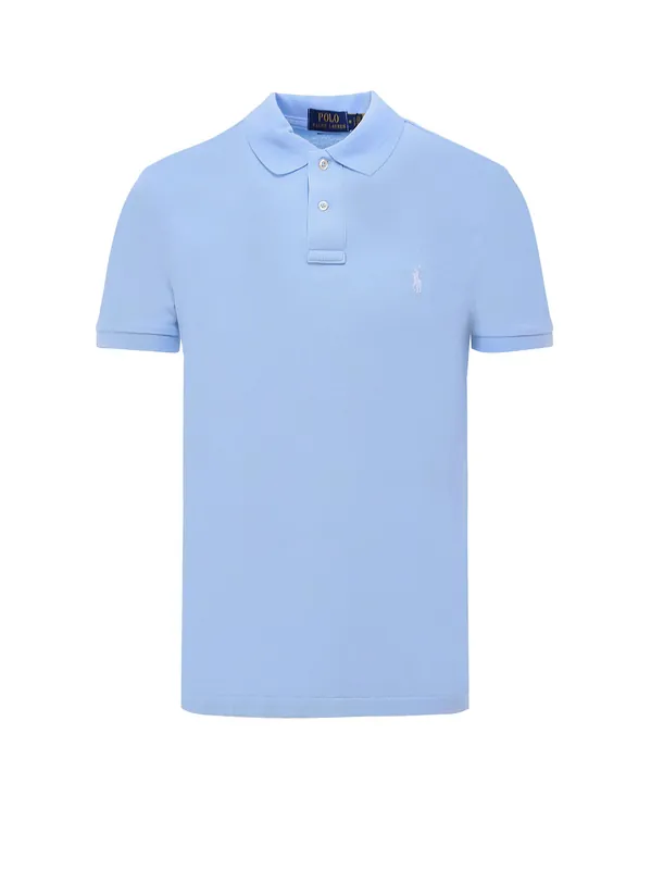 Cotton Polo Shirt With Logo Embroidery - Polo Ralph Lauren