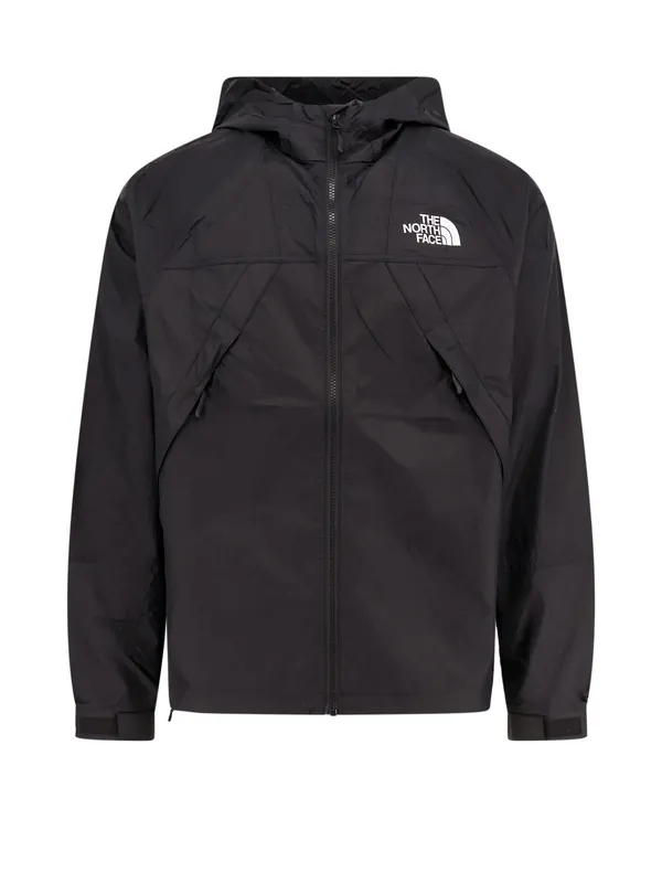 Nylon Jacket With Logo On The Front And On The Back - The North Face