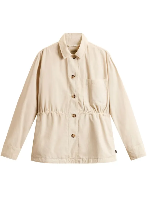 Cotton Shirt Jacket - Woolrich