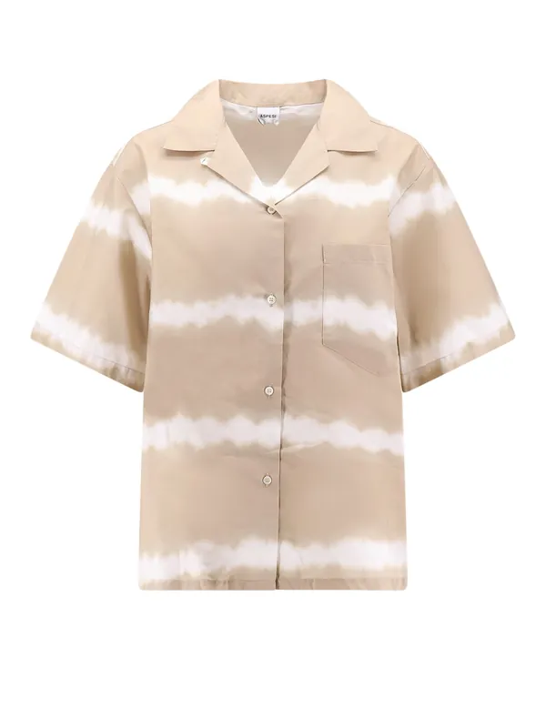 Printed Cotton Shirt - Aspesi