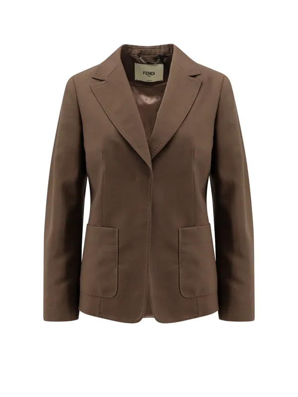 Wool And Mohair Balzer - Fendi
