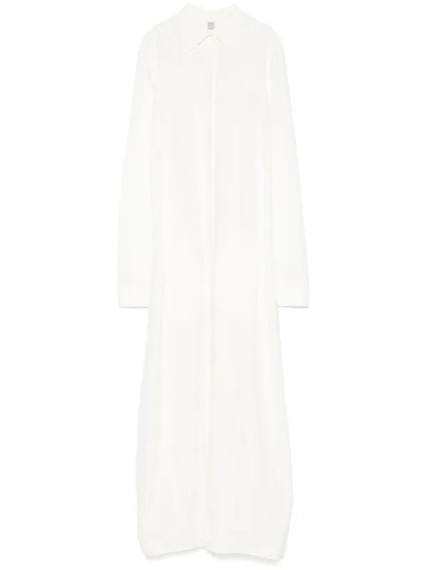 Silk Shirtdress - Toteme