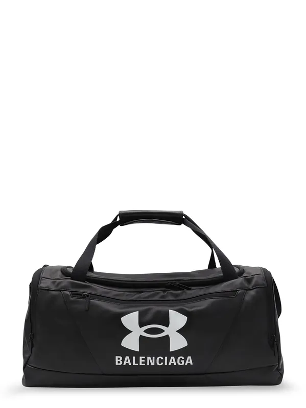 Maxi Logo Leather Duffle Bag - Balenciaga