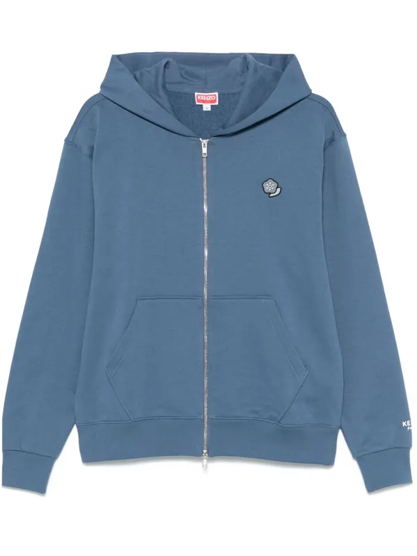 Pop Crest Cotton Hoodie - Kenzo