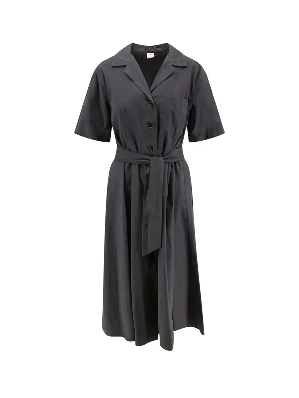 Midi Chemisier Cotton Dress - Aspesi