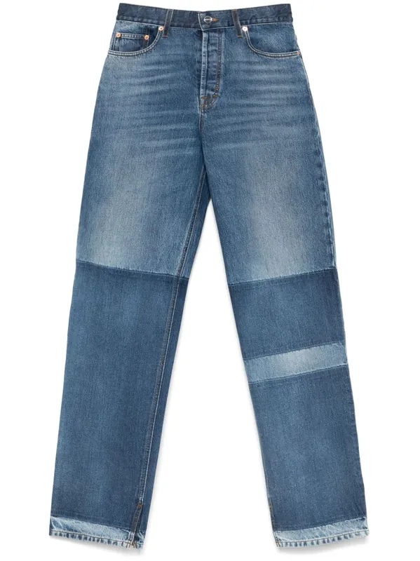 Boyfriend Denim Cotton Jeans - Gucci