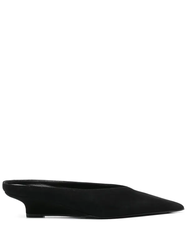 Suede Leather Ballets - Toteme
