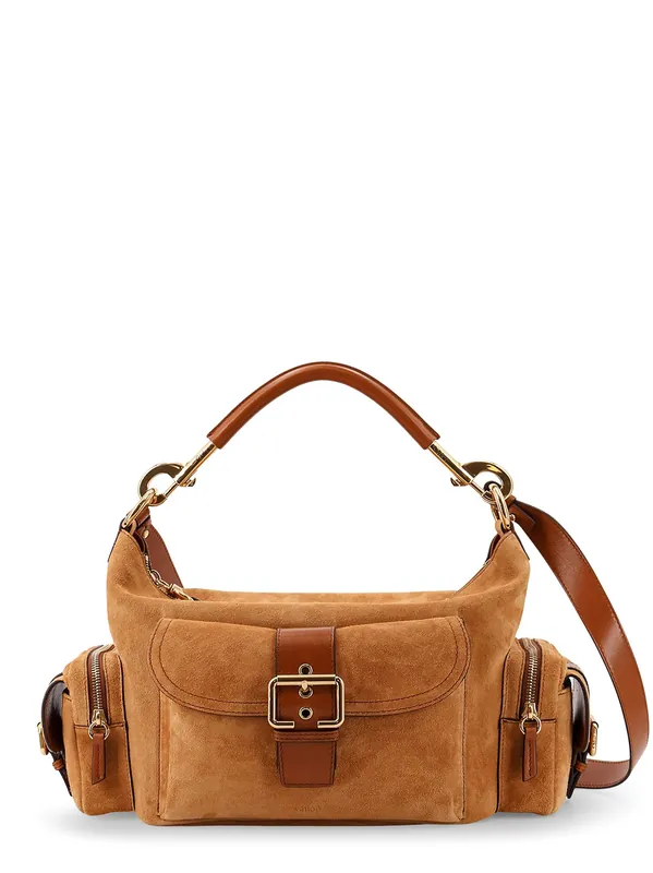 Camera Bag Suede Shoulder Bag - Chloé