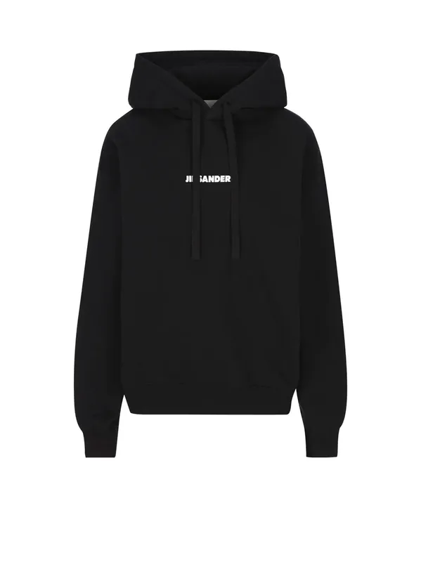 Sustainable Cotton Sweatshirt - Jil Sander