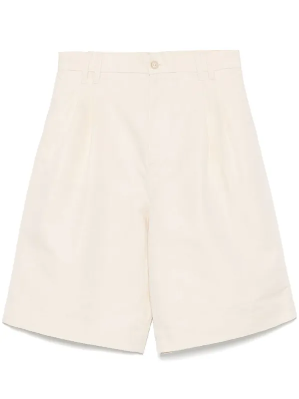 Linen And Cotton Blend Shorts - Filippa K