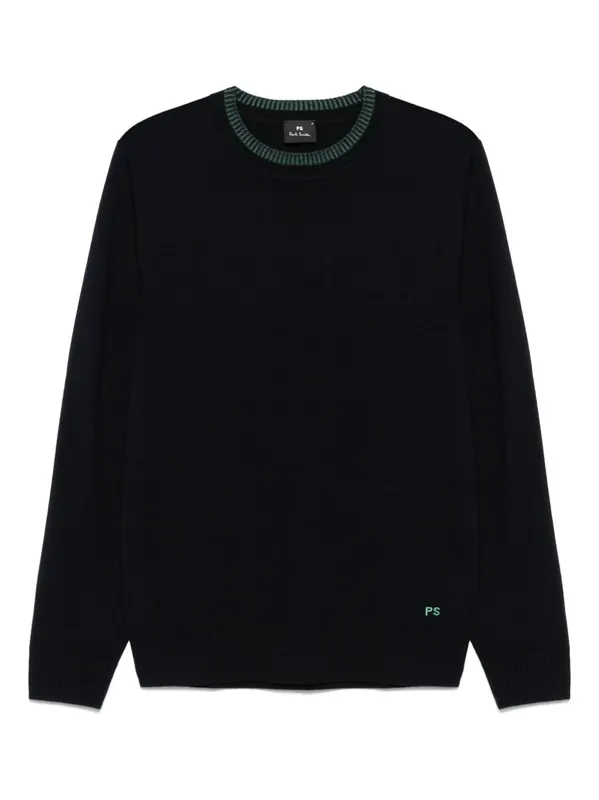 Wool Crewneck Sweater - PS Paul Smith