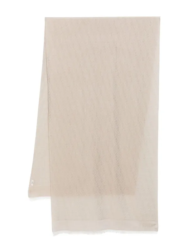 Ff Cashmere And Silk Stole - Fendi