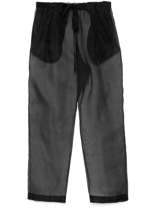 Trenton Silk Trousers - Khaite