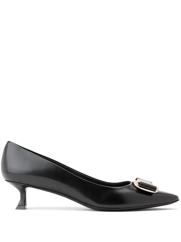 Vara Leather Pumps - Ferragamo