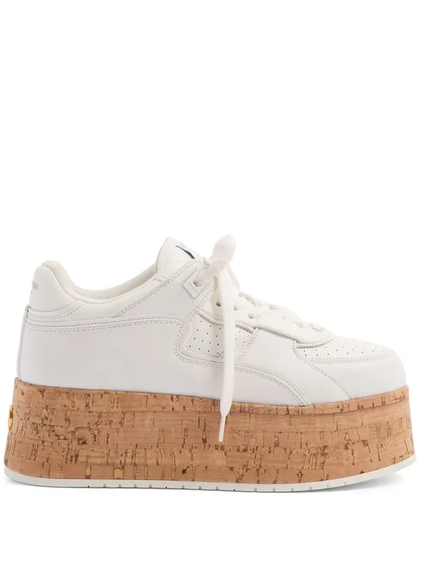 Freedots Xl Leather Sneakers - Valentino Garavani