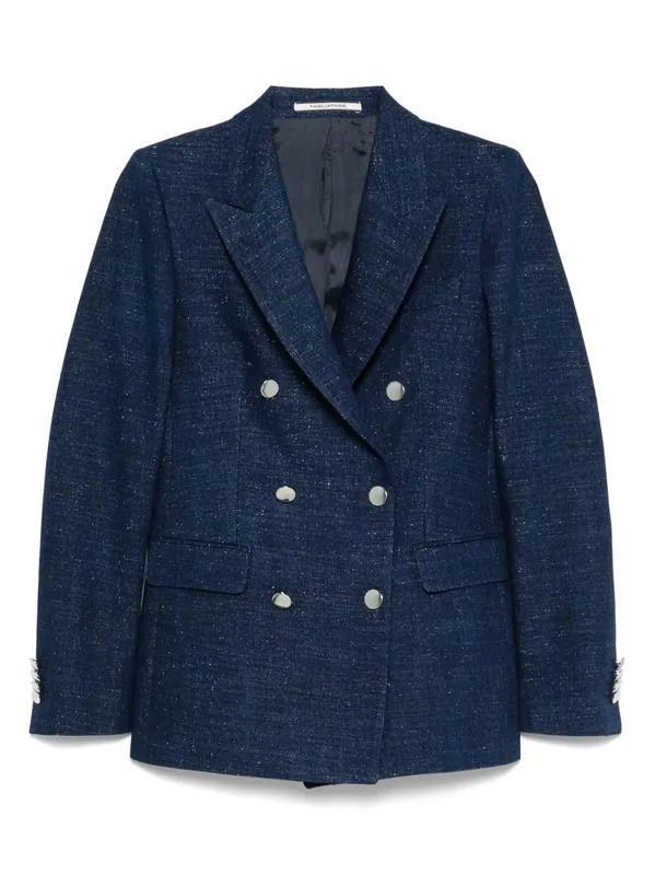 Cotton Double-Breasted Jacket