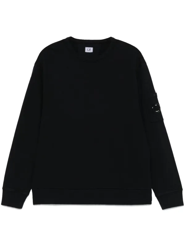 Logo Cotton Crewneck Sweatshirt - C.P. Company