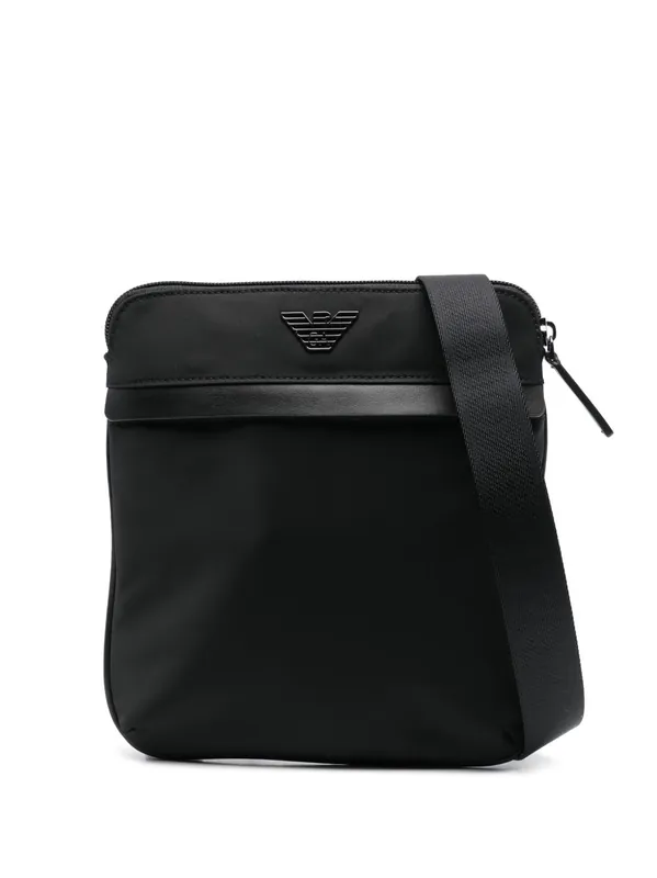 Logo Nylon Crossbody Bag - Emporio Armani