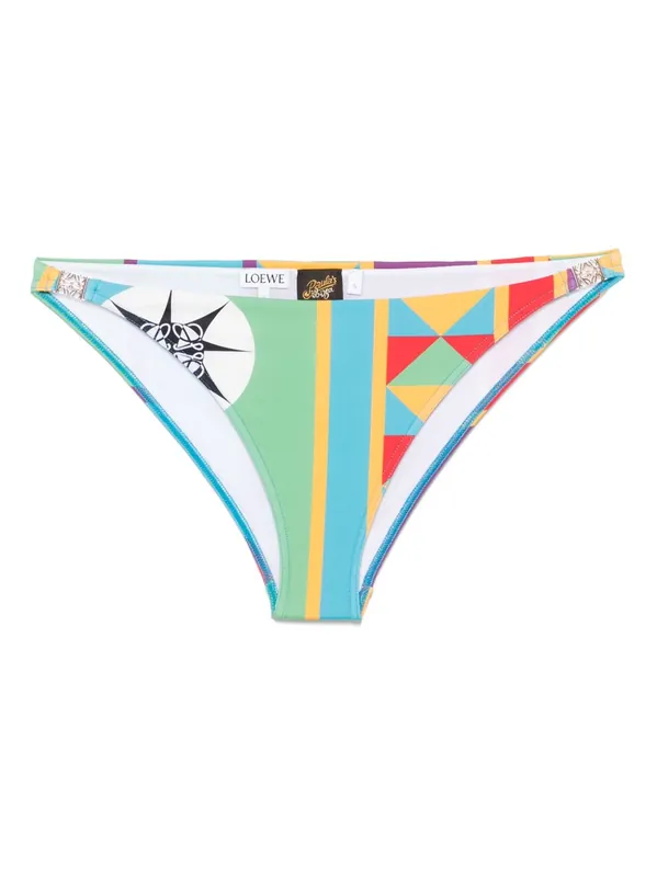 Printed Bikini Bottom - Loewe Paula'S Ibiza