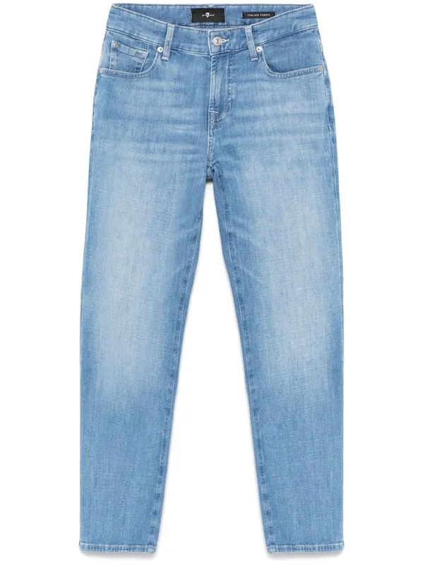 Calie Straighnt Cropped Jeans - Seven