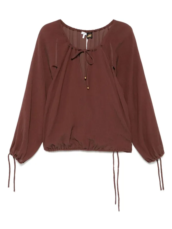 Cotton And Silk Blend Blouse - Loewe Paula'S Ibiza