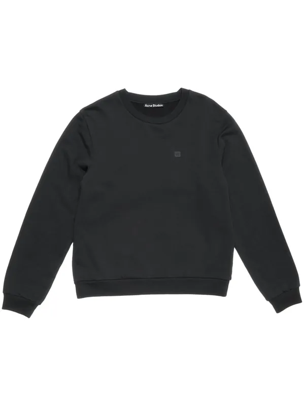Logo Cotton Sweatshirt - Acne Studios