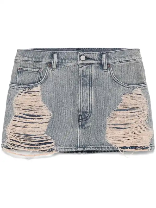 Cotton Mini Skirt - Acne Studios