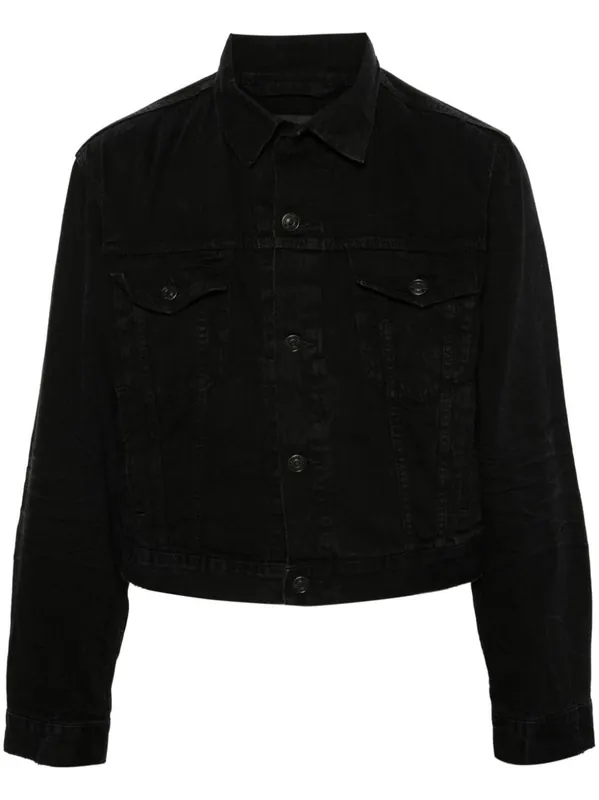 Denim Cotton Jacket - Balenciaga