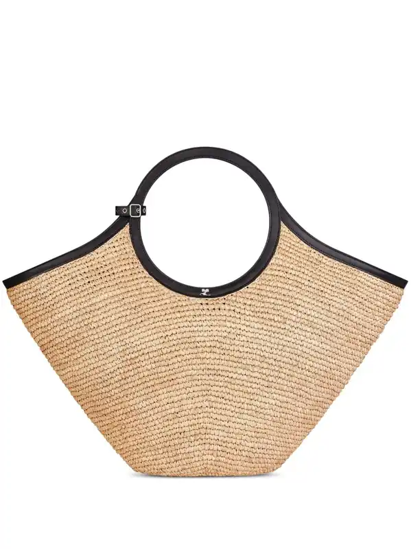 Max Holy Rafia Tote Bag - Courrèges