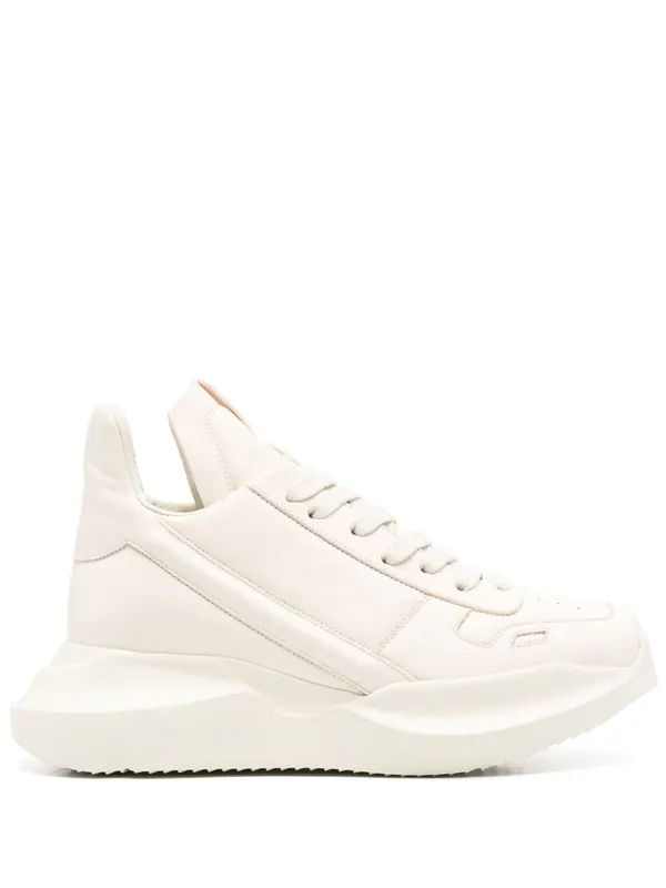 Geth Runner Leather Sneakers - Rick Owens