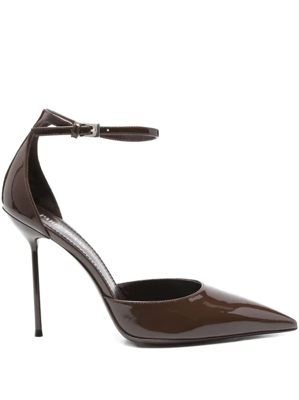 Lidia Patent Leather Pumps - Paris Texas