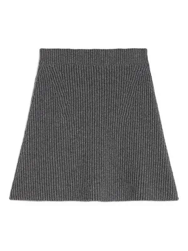 Wool Mini Skirt - Jil Sander