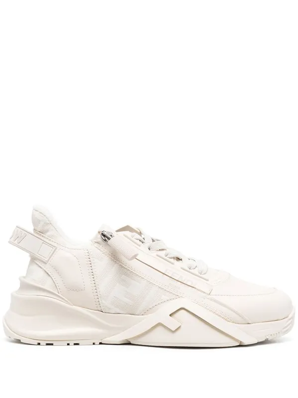 Fendi Flow Leather Sneakers