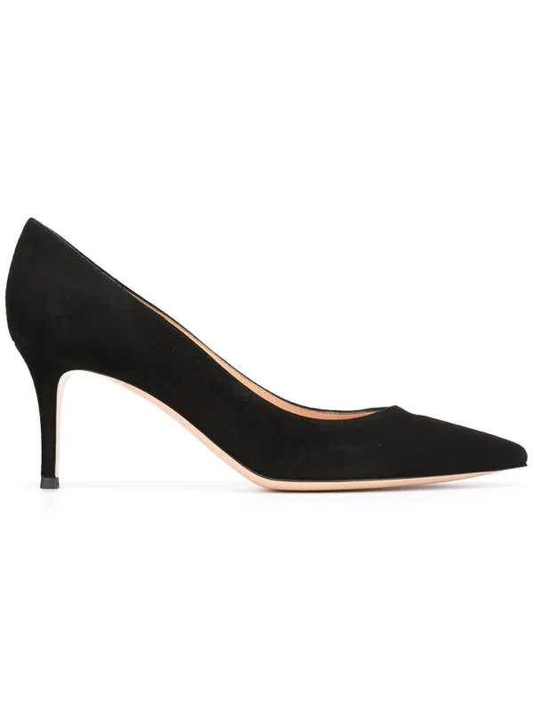 Gianvito 70 Suede Leather Pumps - Gianvito Rossi