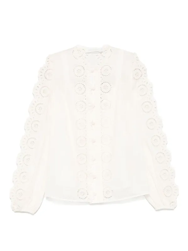 Lucky Embroidered Blouse - Zimmermann