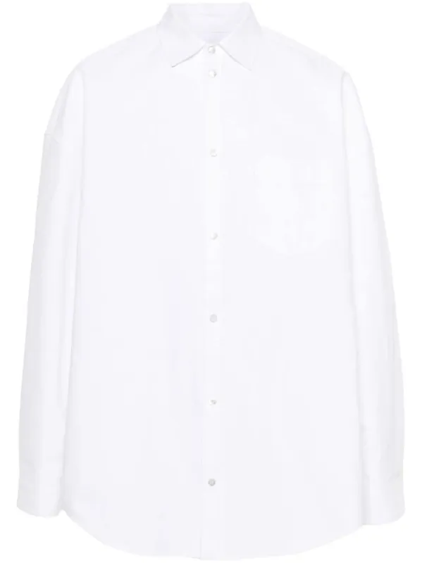 Oversized Cotton Shirt - Balenciaga