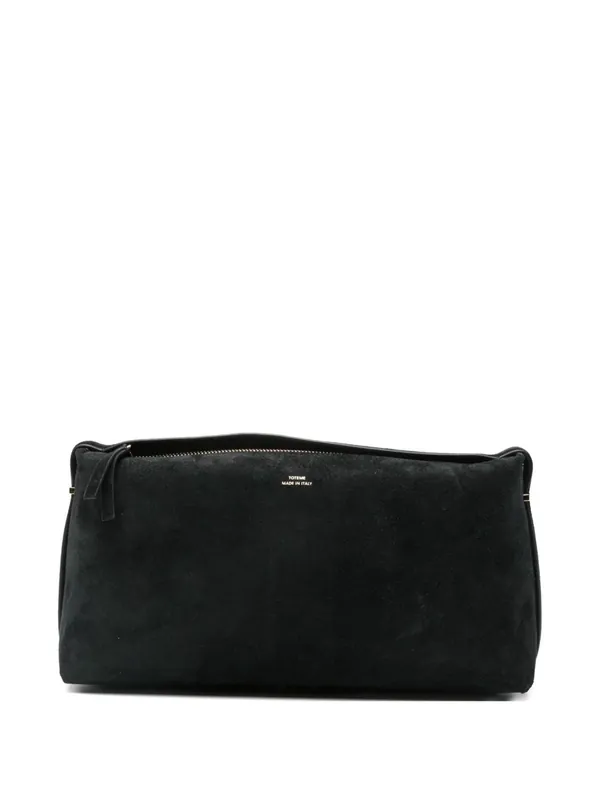 Suede Leather Clutch - Toteme