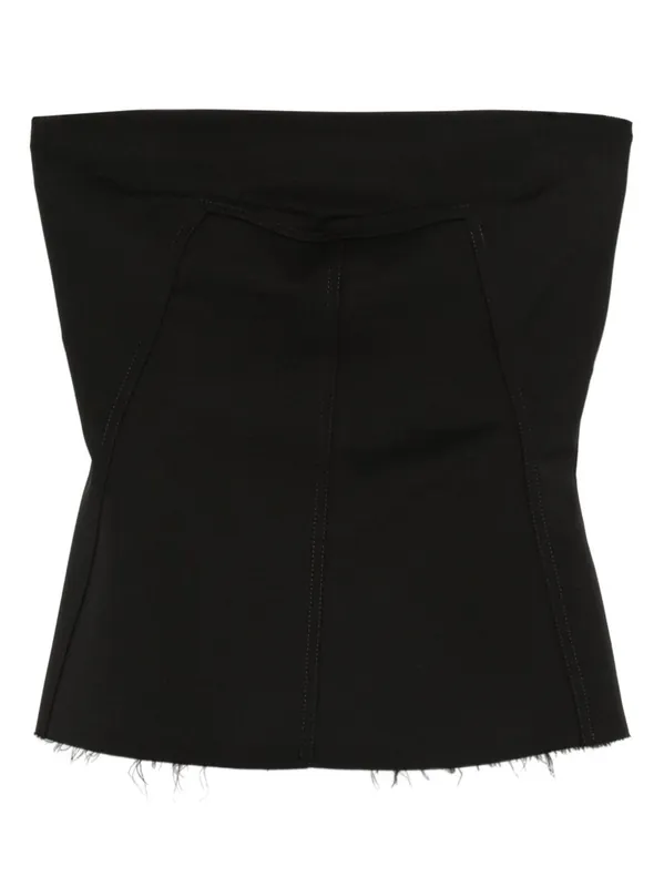 Wool Bustier Top - Rick Owens