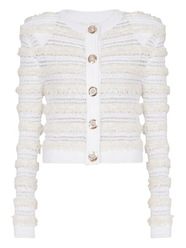 Tweed Cardigan - Balmain