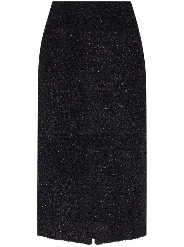 Tweed Midi Skirt - Balenciaga