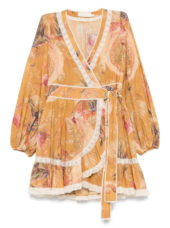 Ascension Cotton Mini Dress - Zimmermann