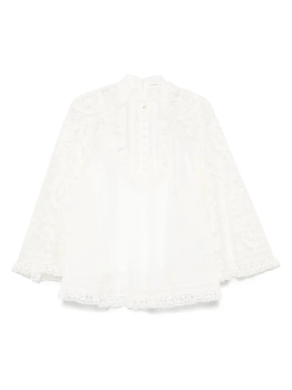 Ascension Lace Detail Tunic - Zimmermann
